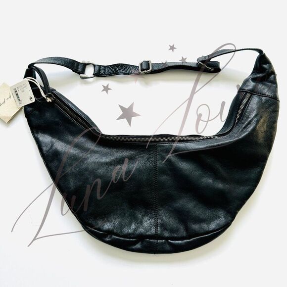 FREE PEOPLE Idle Hands Sling In Black NWT - Picture 3 of 8